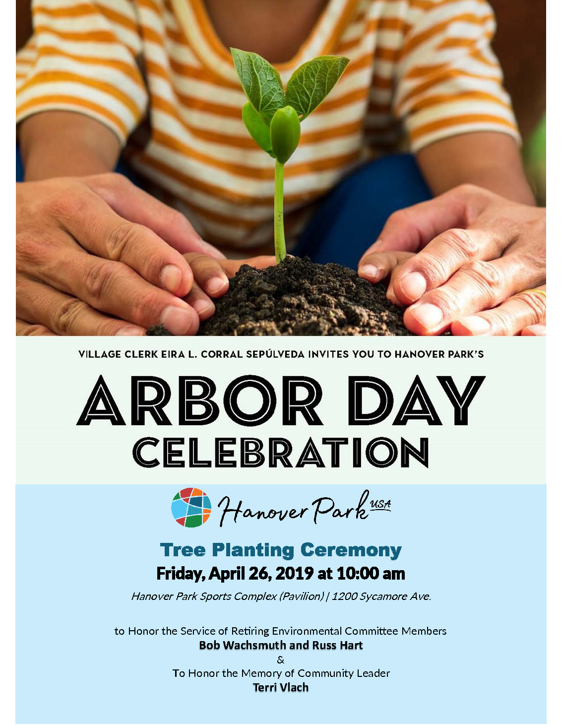 2019 Arbor Day MWRD flyer