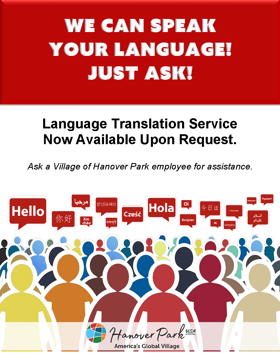 Language Translation Service Flyer