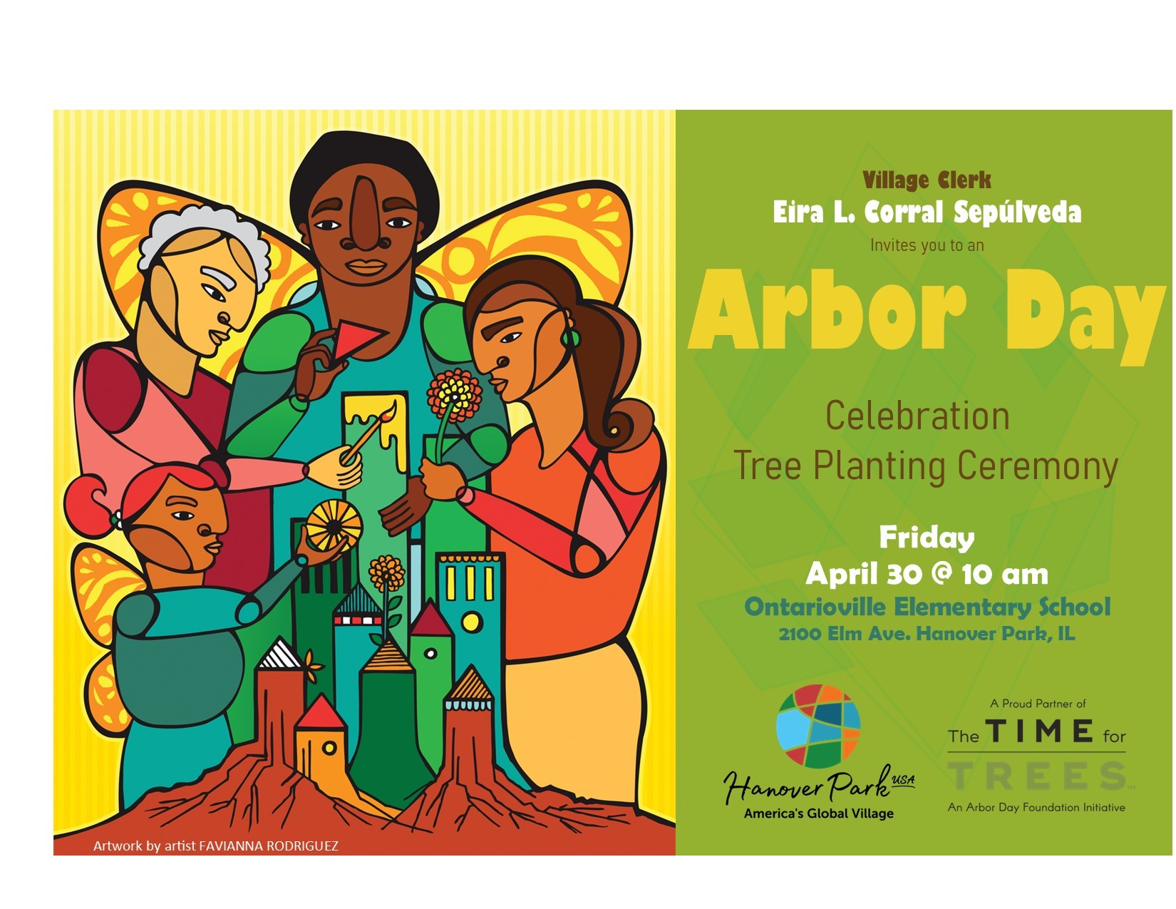 2021 Arbor day flyer