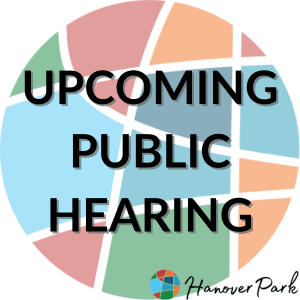 Upcoming Public Hearing
