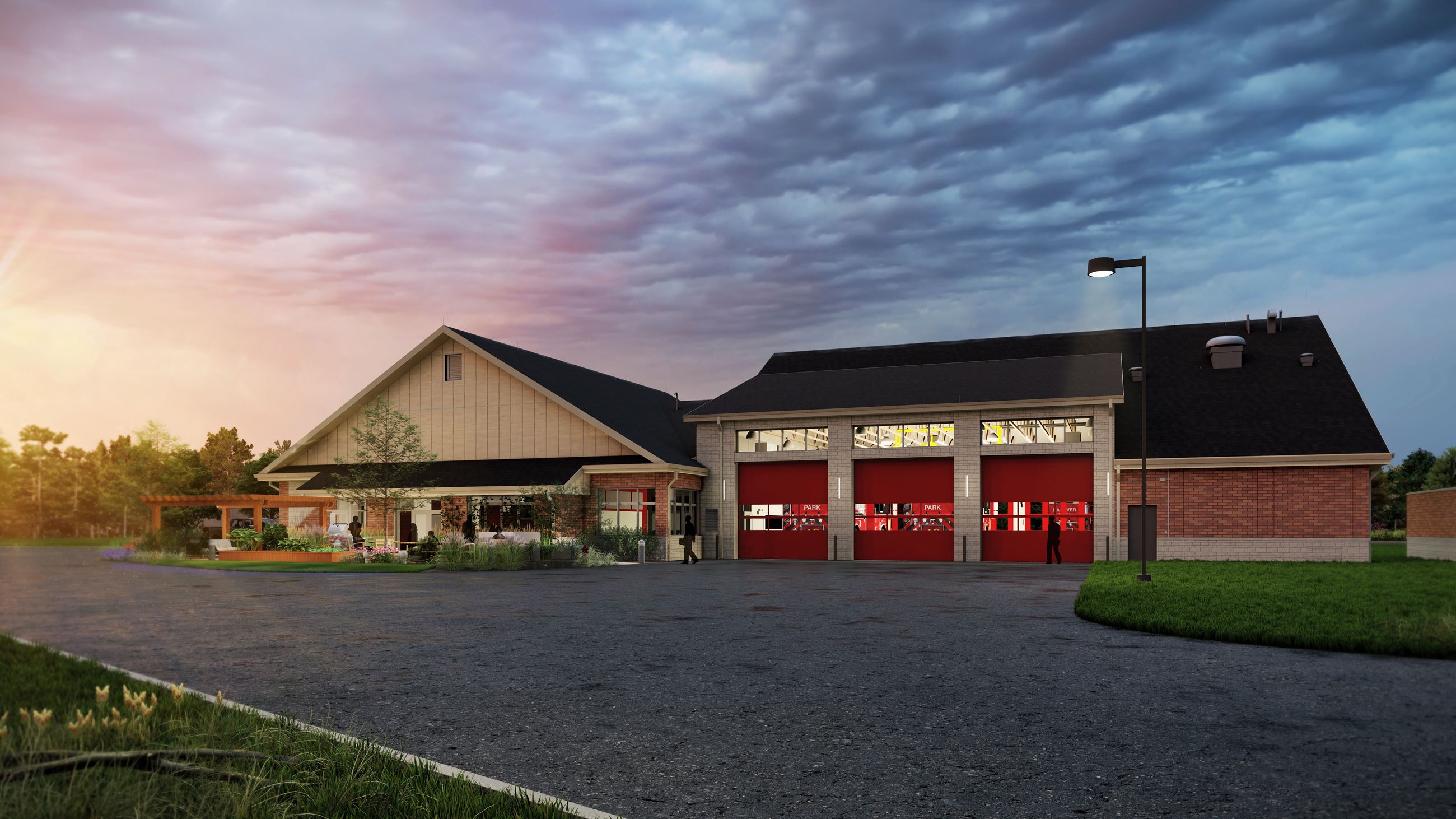 Station 16 Hanover Park Fire_Rear View