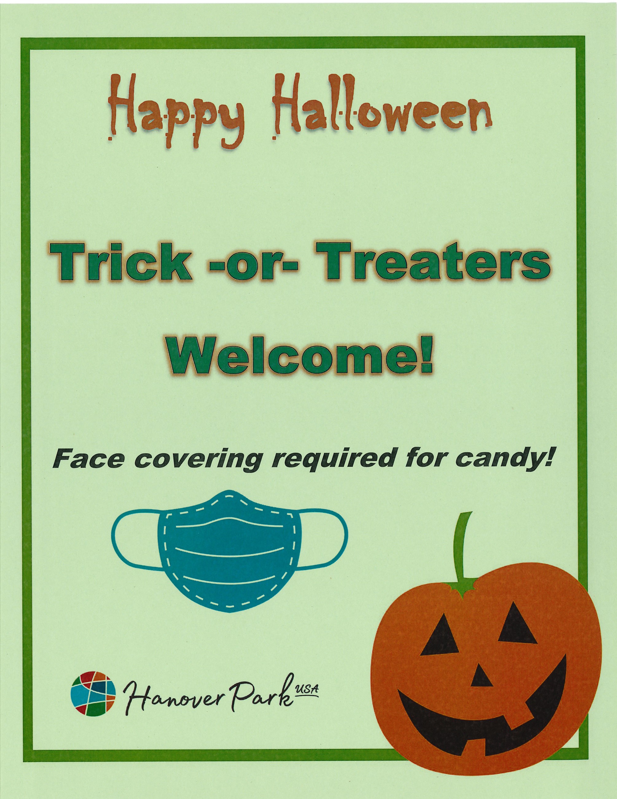 Trick or Treating 2020 yes